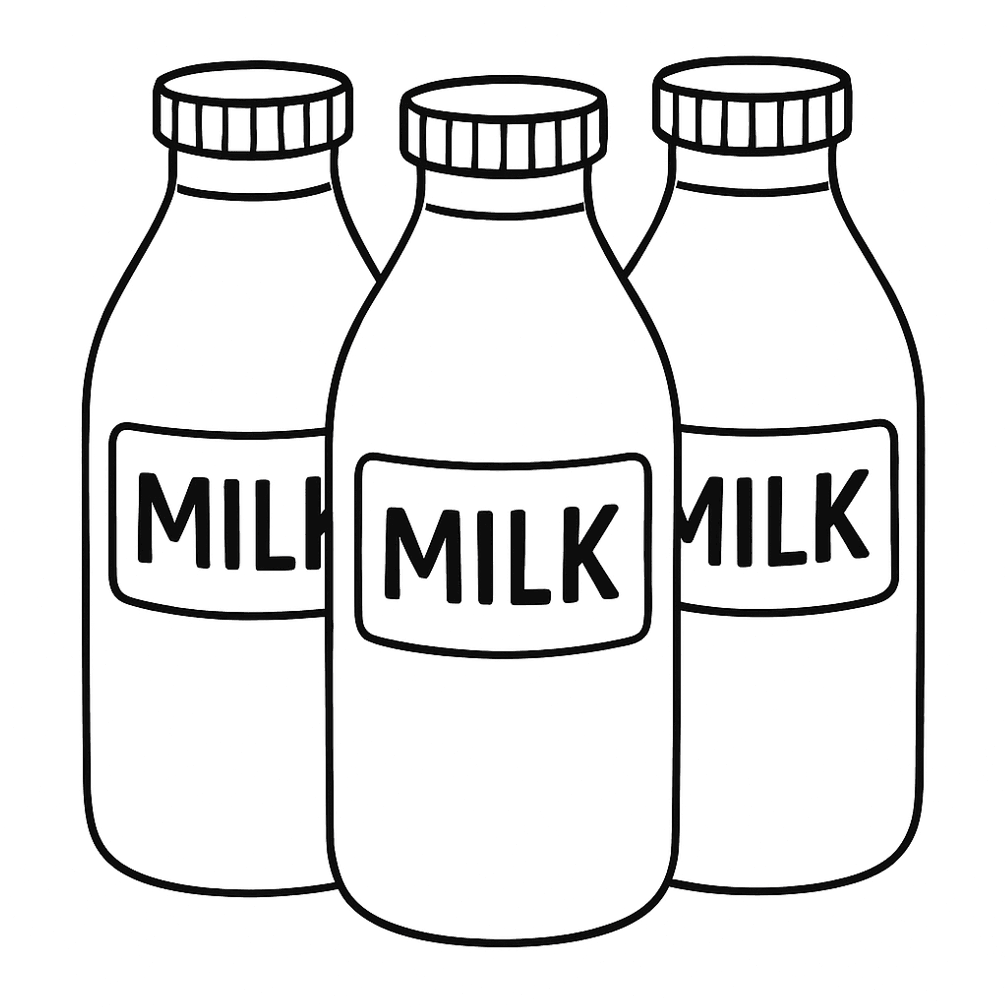 Dairy Farm Milk Kleurplaat