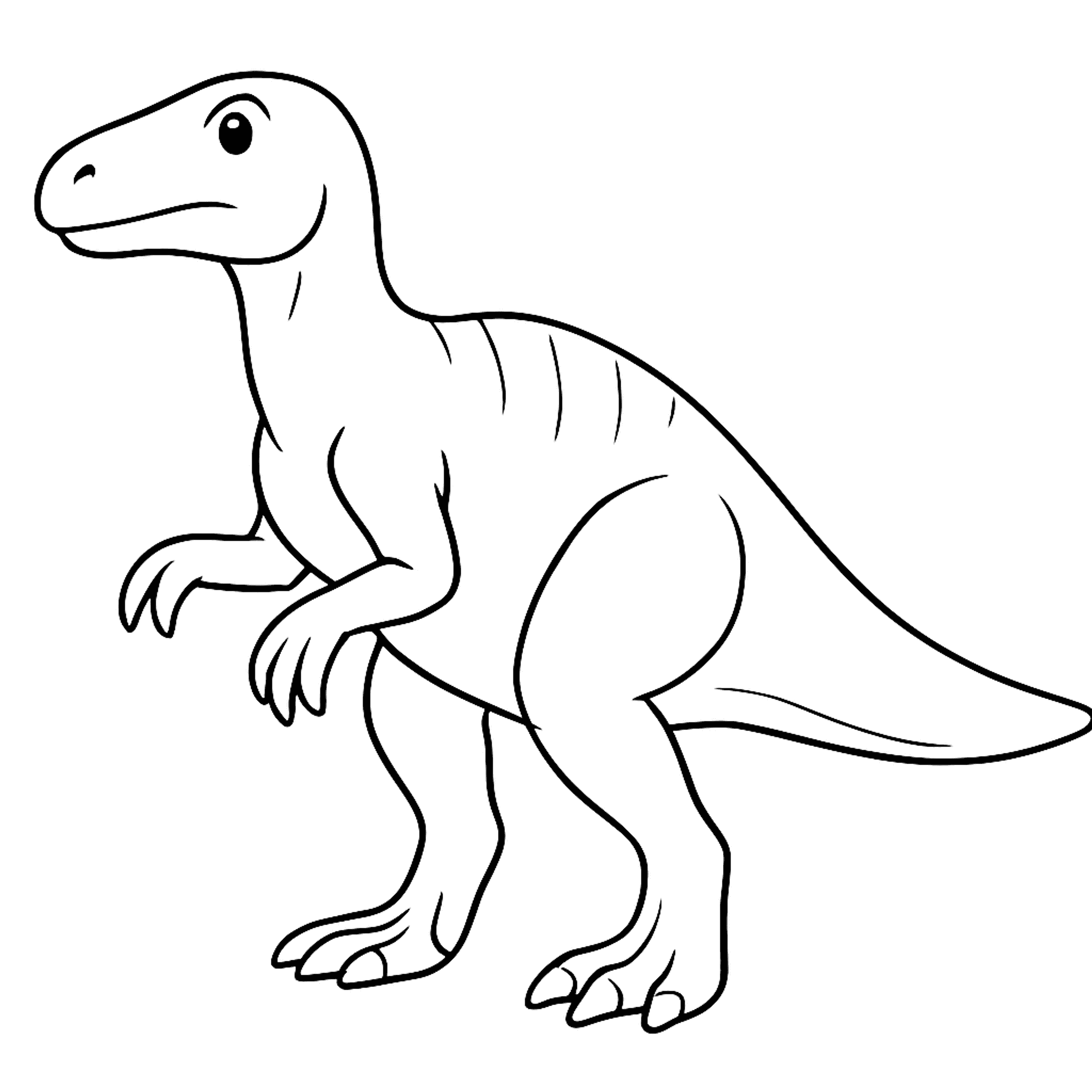 Iguanodon Kleurplaat
