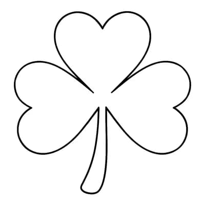 St. Patricks Day Kleurplaat
