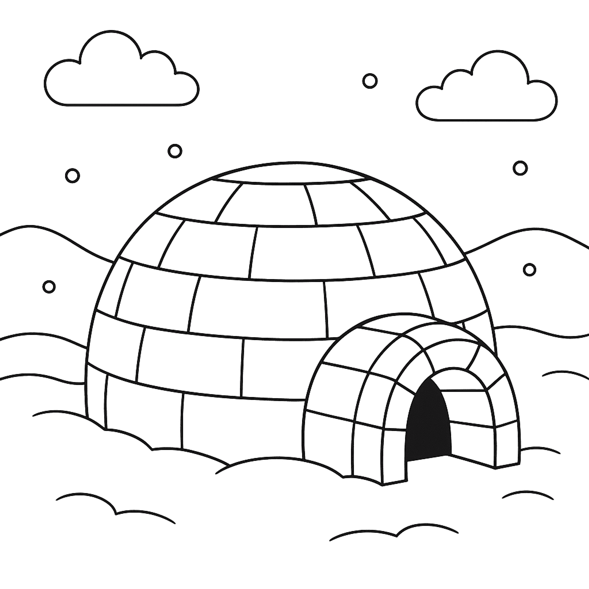 Iglo Kleurplaat