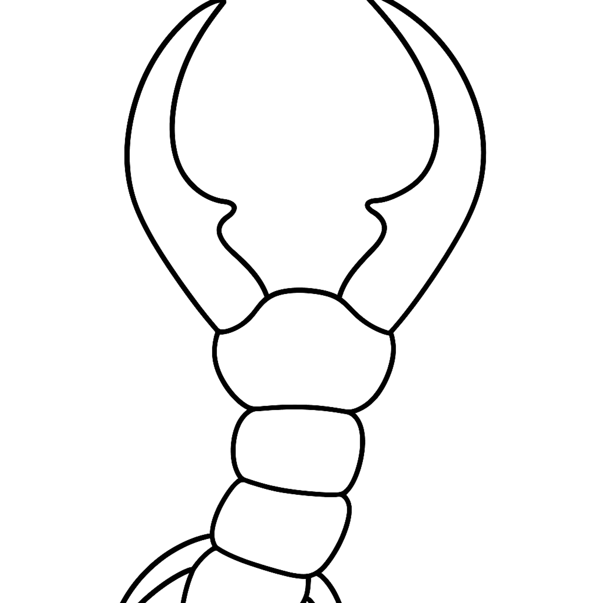 Earwig Pincers Close Kleurplaat