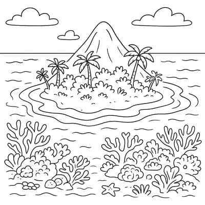 Rifeiland Kleurplaat