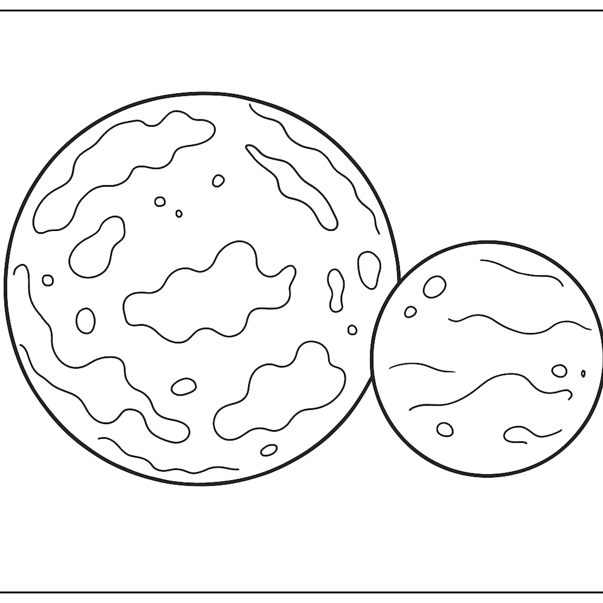 Pluto Kleurplaat