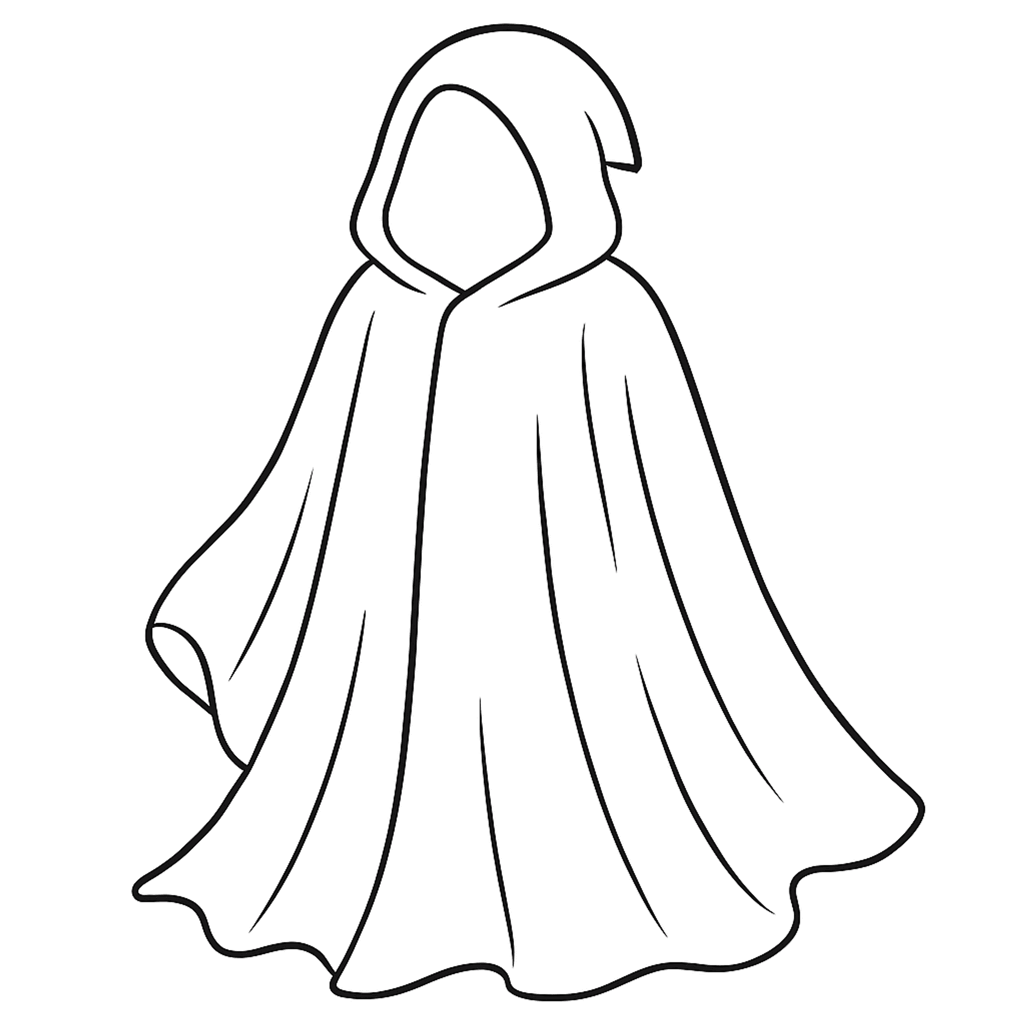 Invisible Cloak Kleurplaat