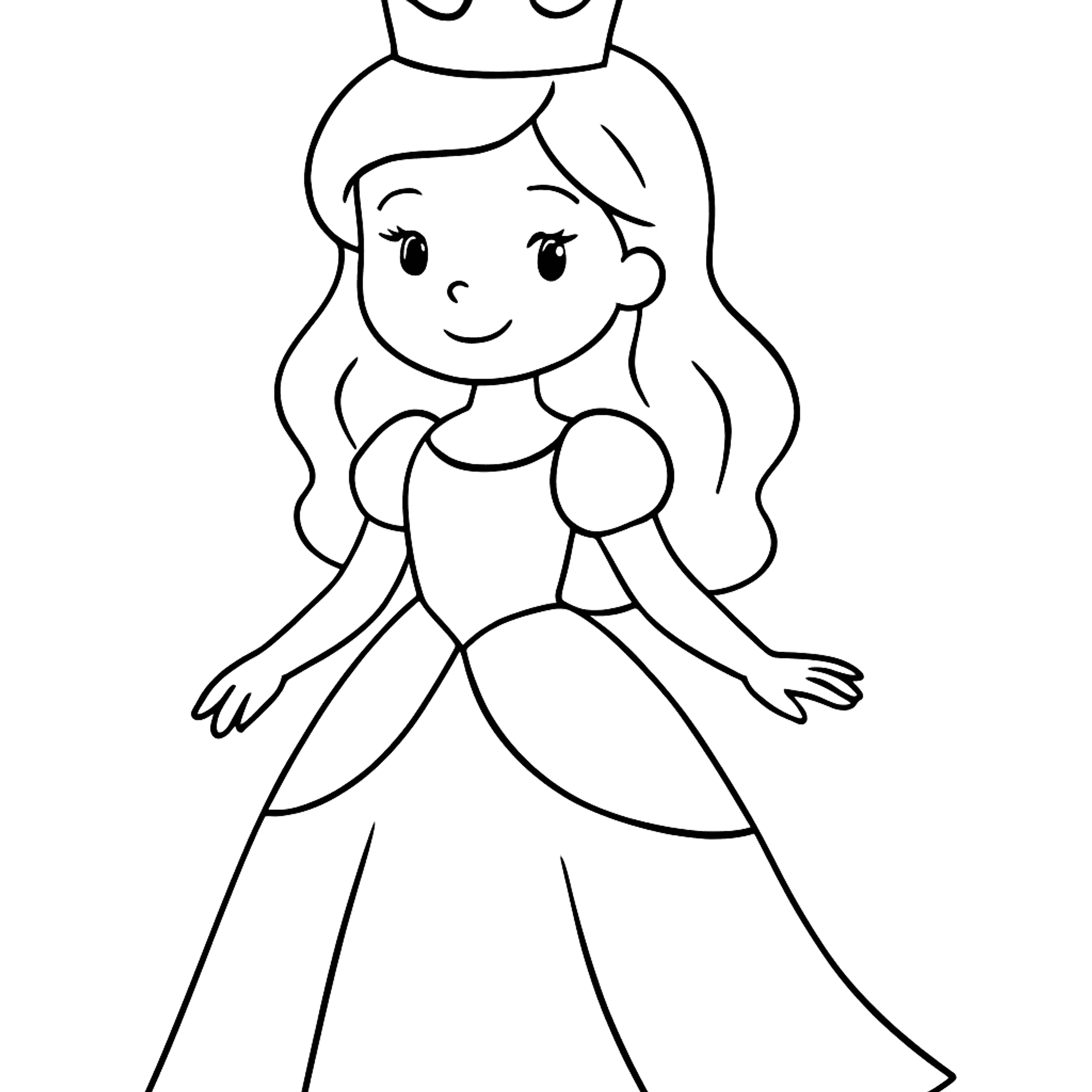 Prinses Kleurplaat