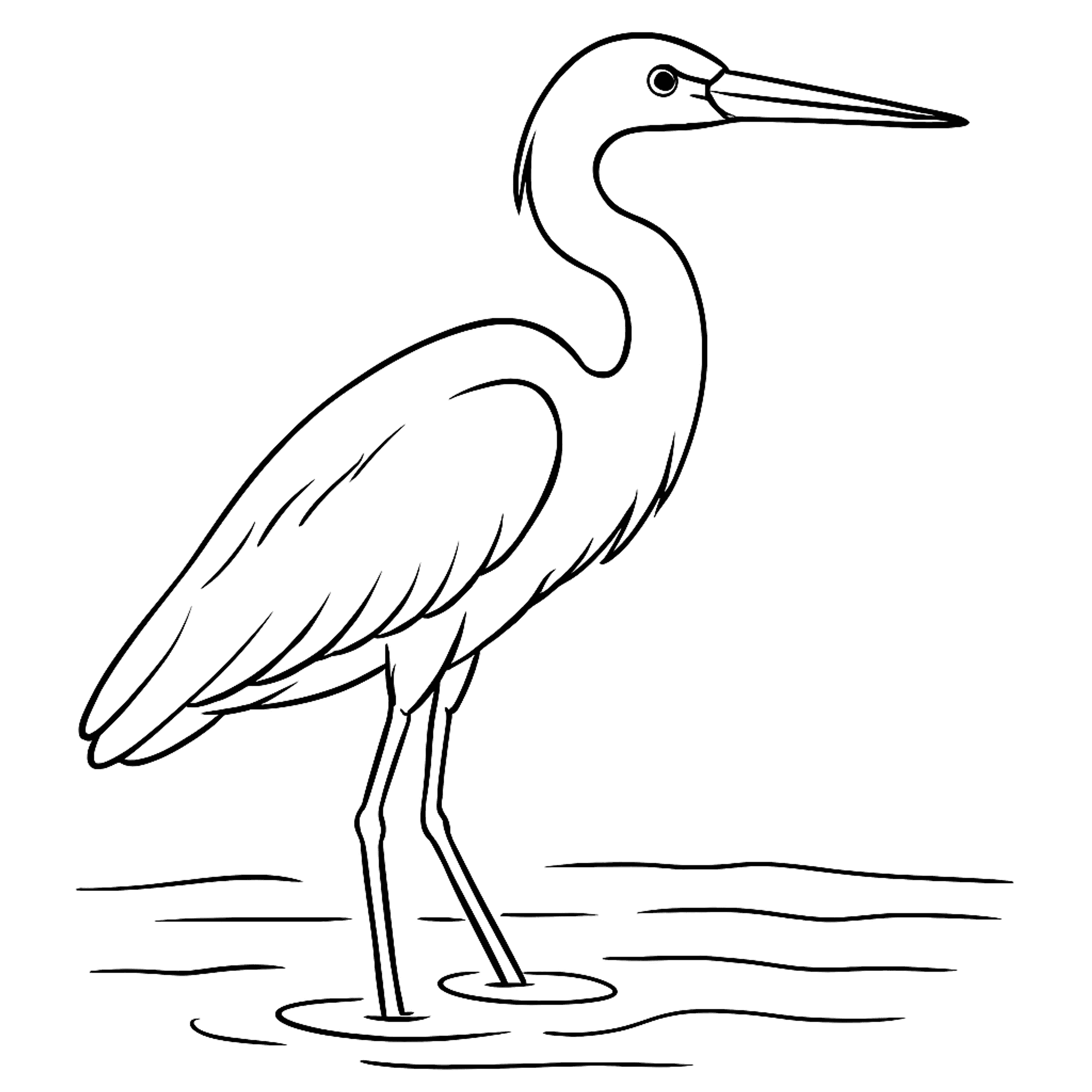 Reiger Kleurplaat